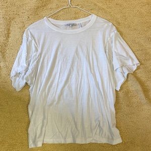 White helmut lang tee